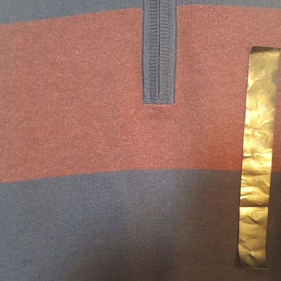 Banana Republic zip top striped sweater - Picture 4 of 8